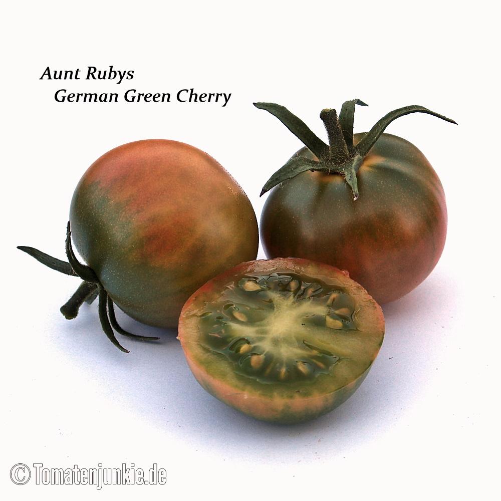 Tomatensorte Aunt Rubys German Green Cherry