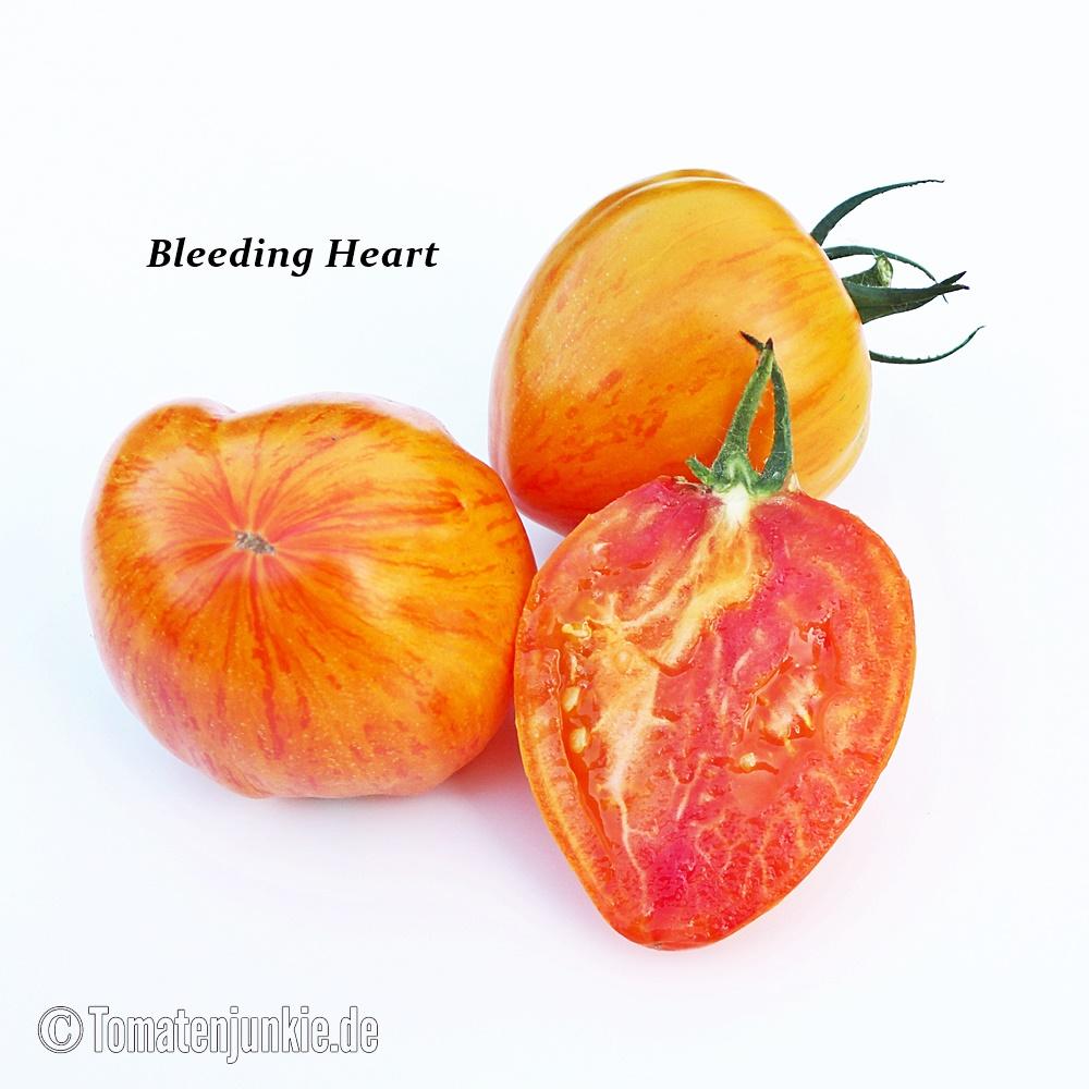 Tomatensorte Bleeding Heart