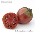 Tomatensorte Tschernoje Serdce s nosikom